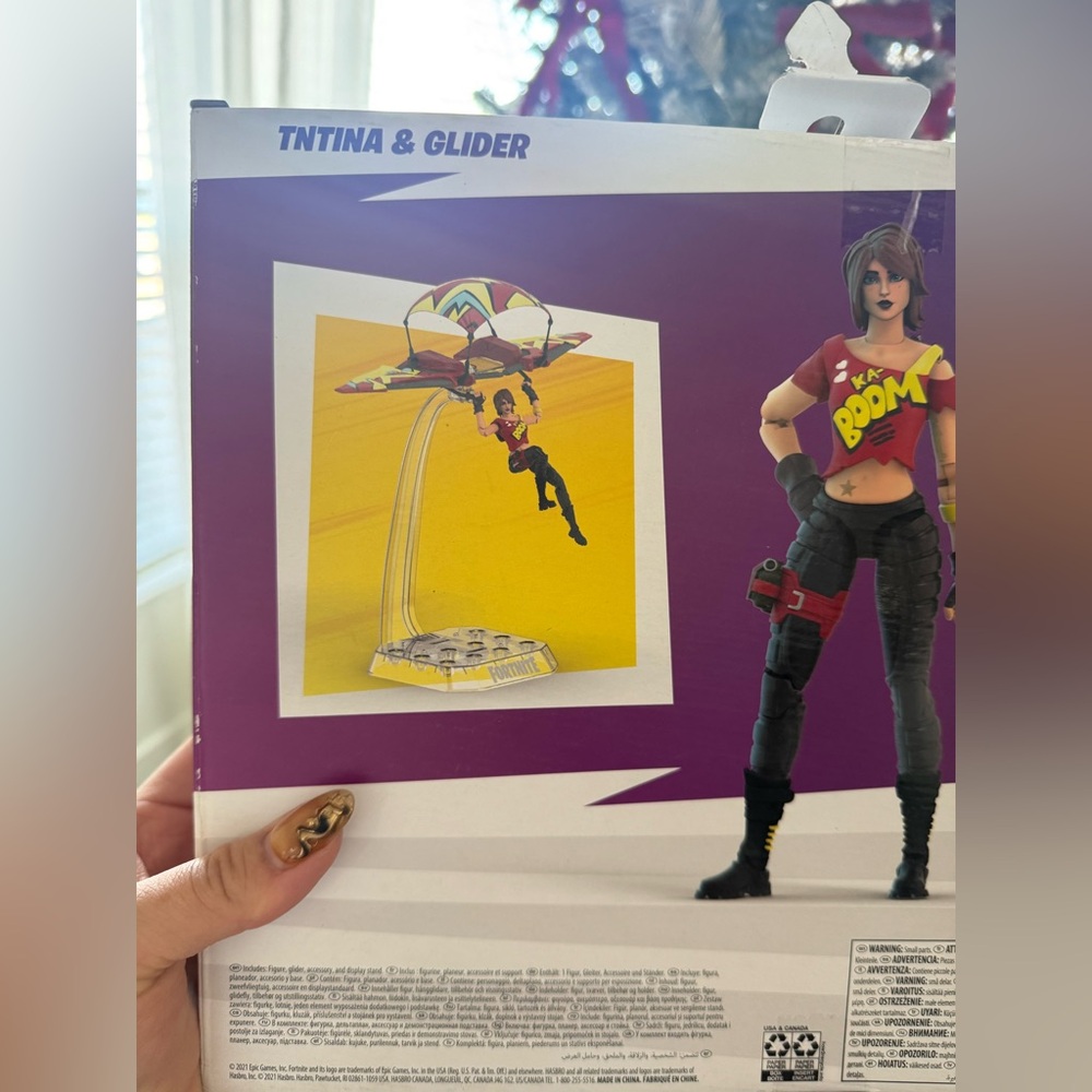 Hasbro Fortnite Victory Royale Series TNTina glider Collectible Action F… - Picture 5 of 7